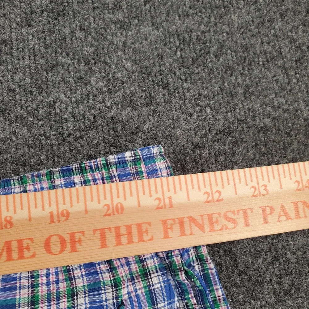 Polo Ralph Lauren Pajama Pants Mens 2X RY27RX Blue Plaid NEW